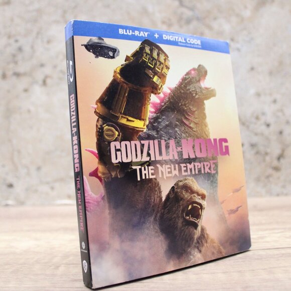 Godzilla x Kong: The New Empire [Blu-ray] DIGITAL CODE W/SLIPCOVER New Sealed - Picture 2 of 8